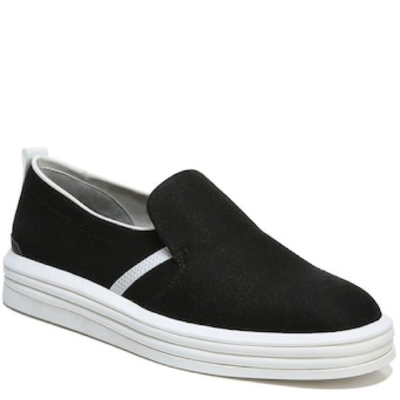 Franco Sarto Shoes - Franco Sarto Maldives Slip-On Sneakers Black Size 8.5